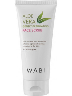 WABI Aloe Vera Face Scrub Προσώπου 100ml