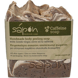 Sapon Caffeine Σαπούνι Peeling Σώματος 110gr