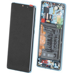 Huawei P30 Pro Lcd+Touch Screen+Frame+Battery Aurora Blue ORIGINAL