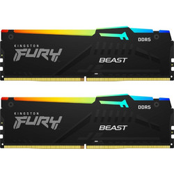 Kingston Fury Beast RGB 32GB (2X16GB) DDR5 RAM 5600MHz