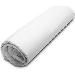 Sunshine Home Σεντόνι Yπέρδιπλο με Λάστιχο 180x200+20 Menta 01 White