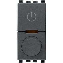 Dimmer Master Περιστροφικό 230V Universal Γκρί Eikon