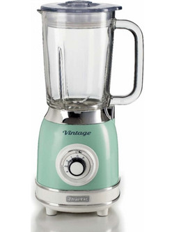 Ariete Vintage 583/04 Μπλέντερ για Smoothie με Γυάλινη Κανάτα 1.5lt 1000W Πράσινο