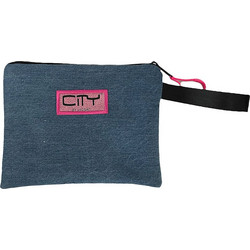 City Safe Pocket Flashy 42215 Νεσεσέρ 24x18cm Μπλε