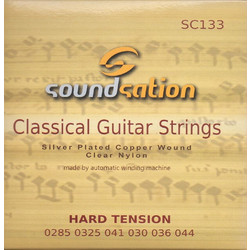 Soundsation SC133 Σετ 6 Χορδές Κλασικής Κιθάρας Hard Tension
