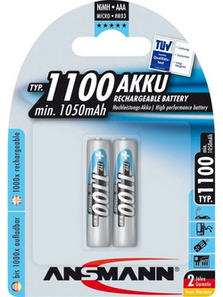 Ansmann AAA 1100mAh 2τμχ