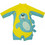 Zoocchini Seal Αντηλιακό UV Βρεφικό Μαγιό Ολόσωμο για Αγόρι Κίτρινο ZOO12415