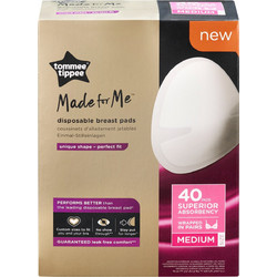 Tommee Tippee Daily Επιθέματα Στήθους Medium 40τμχ