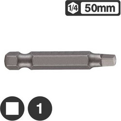 Force 124R501 - Μύτη Μακρυά Τετράγωνη 1/4" 50mm - Νο 1