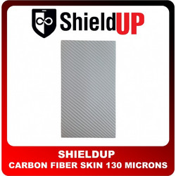 New ShieldUp 1pc Carbon Fiber Skin Ειδική Μεμβράνη Νανοτεχνολογίας 130 Microns Carbon Grey Γκρι (Με Αγορά Μηχανήματος Ή Χρησιδάνειο) Τιμή Τεμαχίου