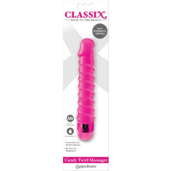 Pipedream Classix Candy Twirl Δονητής 16.5cm Ροζ