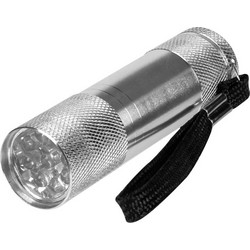 Μίνι Φακός Αλουμινίου με 9 LED 8.6 cm