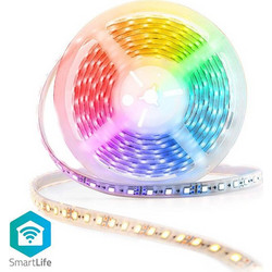 NEDIS WIFILS50CRGBW Wi-Fi Smart LED Strip Full Colour and Warm to Cool White 5m