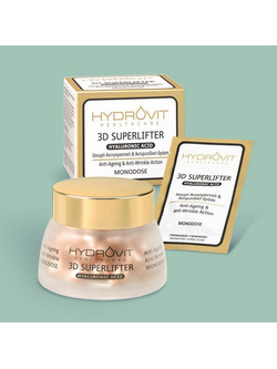 Target Pharma Hydrovit Hyaluronic Acid 3D Superlifter Αντιγηραντικό Ενυδατικό Serum Προσώπου με Υαλουρονικό 60τμχ