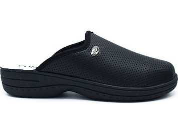 Γυναικεία ανατομικά σαμπό ελαστικά της COMFY - Μαύρο