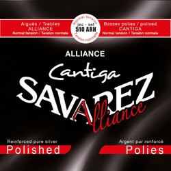 Savarez 510ARH Alliance Cantiga Polished Σετ 6 Χορδές Κλασικής Κιθάρας Normal Tension
