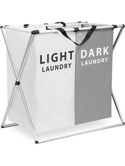 BEWELLO Fabric Laundry basket 88L (57.5x36.5x58cm) (BW2034B)