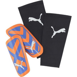 Puma Ultra Light Sleeve Επικαλαμίδες Ποδοσφαίρου Ενηλίκων Μπλε Πορτοκαλί 030873-01