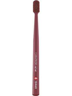 Curaprox CS12460 Velvet Soft Οδοντόβουρτσα Μπορντό