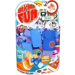 Aυτοκόλλητα Goliath Sticker Fun Street 160pcs Γαλάζιο 4+ Ετών 23546