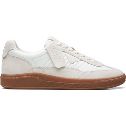 Clarks Craft Rally Ace Ανδρικά Sneakers Λευκά 26170301
