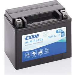 Exide Μπαταρία Μοτοσυκλέτας AGM12-10 150A 10Ah