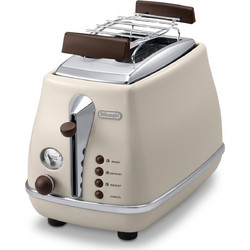 Delonghi CTOV 2103 BG Φρυγανιέρα 2 Θέσεων 900W