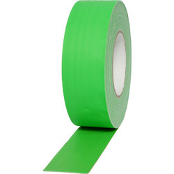 Fos Technologies STAGE TAPE 50mm X 50m Neon Green - Φθορίζουσα υφασμάτινη ταινία gaffer 50mm - 50 m σε Neon Green