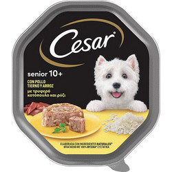 Cesar Senior Chicken & Rice 150gr