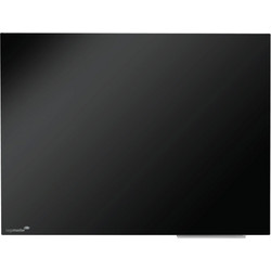Legamaster Glassboard 90x120 cm Μαγνητικός Πίνακας Μαρκαδόρου Μαύρος (104654)