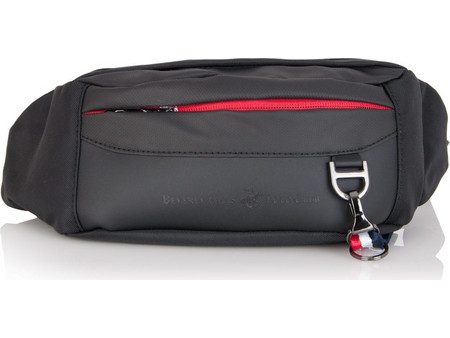 Beverly Hills Polo Club Ανδρικό Τσαντάκι Μέσης Μαύρο BH-1550