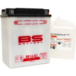 BS Μπαταρία Μοτοσυκλέτας BB14-B2 14Ah
