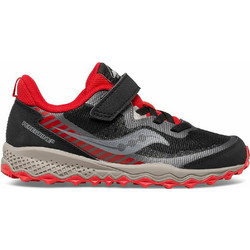 Saucony Peregrine 11 Shield Παιδικά Αθλητικά Παπούτσια Trail Running Μαύρα SK265108-BKR