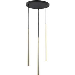 TK Lighting Piano Κρεμαστό Φωτιστικό Οροφής G9 Χρυσό 6421