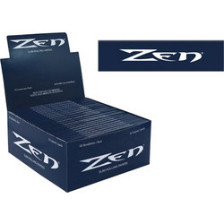 Zen Χαρτάκια Blue - Organic Hemp 32φ. King Size 50τεμ
