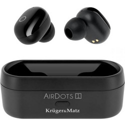Kruger & Matz Air Dots 1 Ακουστικά Bluetooth In Ear Black
