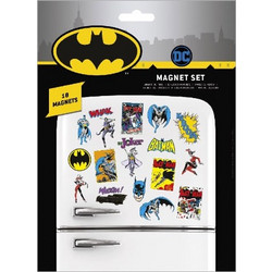 Μαγνητάκια SET 19τμχ Batman Retro - DC