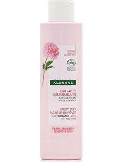 Klorane Milky Silky Organic Peony Sensitive Skin Γαλάκτωμα Ντεμακιγιάζ 200ml
