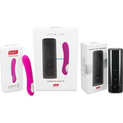 Kiiroo Onyx & Pearl 2 Couple Set Δονητής Μασάζ Μωβ