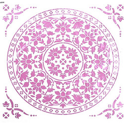Stencil για Διακόσμηση Τοίχου Marmorino Tools Stencil Art 98519