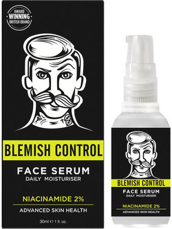 Barber Pro - Blemish Control Niacinamide 2% Face Moisturiser Ενυδατικό Serum Προσώπου για Ακμή 30ml