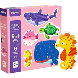 Παιδικό Puzzle Mideer My First Puzzle Magic Ocean 25 Κομμάτια