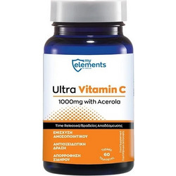 My Elements Ultra Vitamin C 1000mg 60 Ταμπλέτες