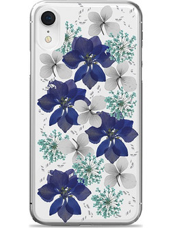 Puro Hippie Chic Back Cover Purple (iPhone XR)