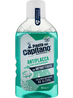 Pasta Del Capitano Plaque Remover Στοματικό Διάλυμα Κατά της Πλάκας 400ml