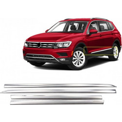 VOLKSWAGEN TIGUAN 5D 2016+ ΔΙΑΚΟΣΜΗΤΙΚΗ ΦΑΣΑ ΠΟΡΤΑΣ ΧΡΩΜΙΟ ΑΥΤΟΚΙΝΗΤΟΥ - 4 ΤΕΜ