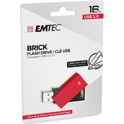 Emtec Brick C350 16GB USB Stick 2.0 με USB-A