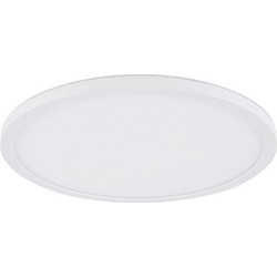 Φωτιστικό Μπάνιου Πλαφονιέρα Sapana LED 24W 3000K 2300Lm Πλαστικό Λευκό