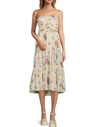 Free People Luna Midi Καλοκαιρινό Φόρεμα OB1480857