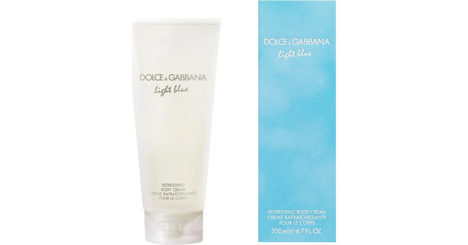 Dolce gabbana light cheap blue body cream 200ml